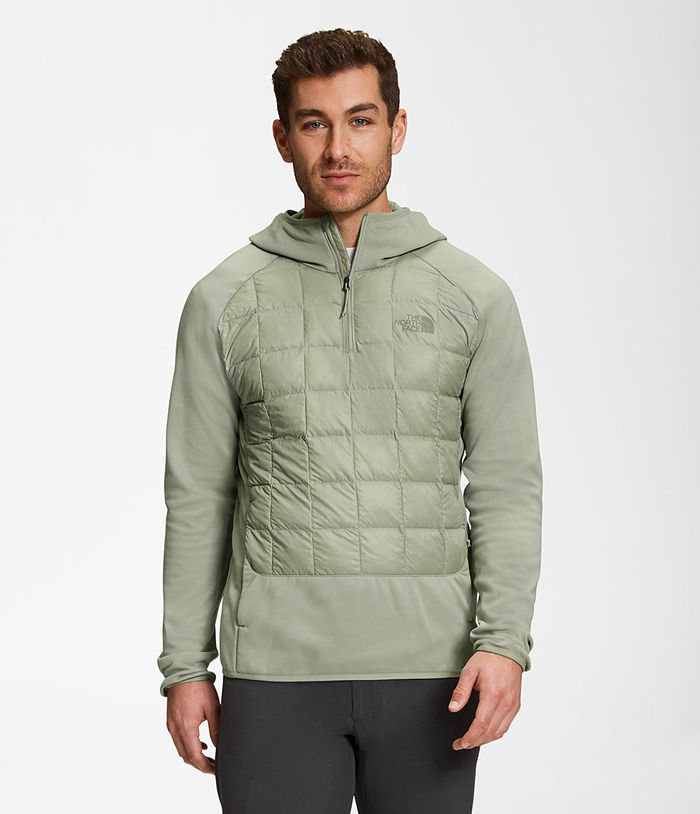 The North Face Puffer Jacket Thermoball Hybrid Eco 2.0 Green - Mens - Thailand SRDGC-8173